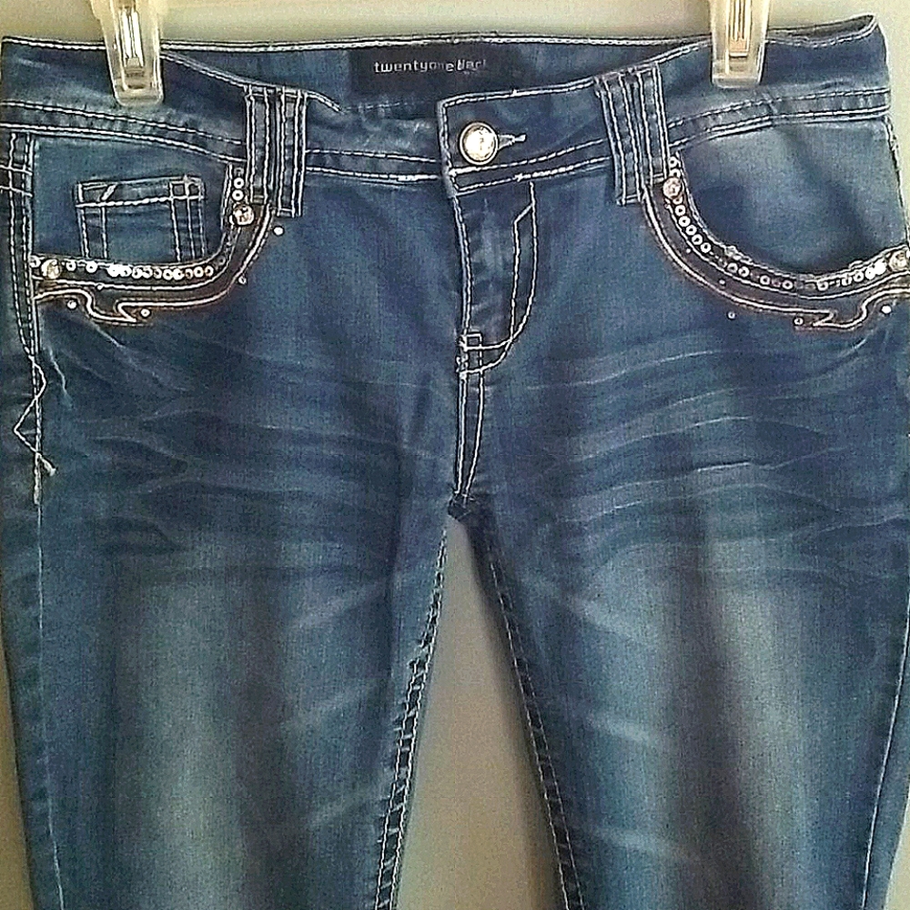 Jean's 21 Black Rue 21 sz 7/8R